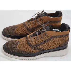 Cole Haan 2.ZeroGrand Stitchlite Chukka Boots Shoes Mens Size 8 Brown Lace Up