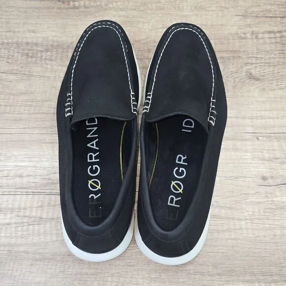 Cole Haan 2.Zerogrand Venetian Men's Size 11M Black Nubuck Loafers (C33820)