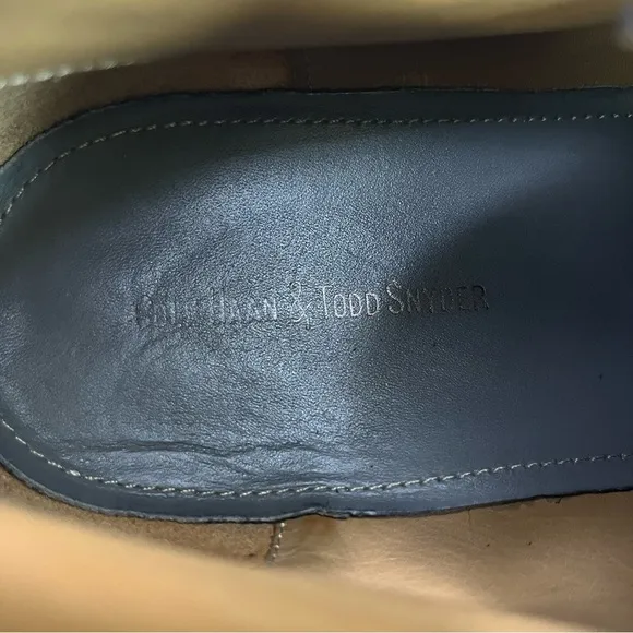 Cole Haan &amp; Todd Snyder Suede Ankle Black Boots Mens Shoes‎ Size 10M