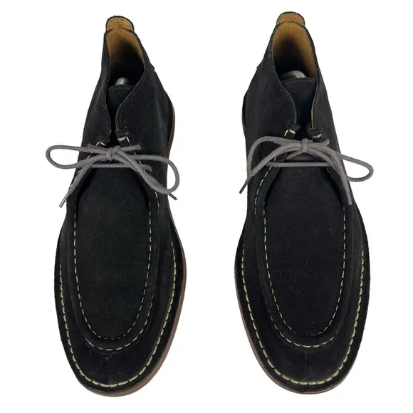 Cole Haan &amp; Todd Snyder Suede Ankle Black Boots Mens Shoes‎ Size 10M