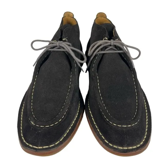 Cole Haan &amp; Todd Snyder Suede Ankle Black Boots Mens Shoes‎ Size 10M