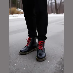 Cole Haan Colton Ankle Chukka Boot Black Ted Laces Size 9.5 C11766
