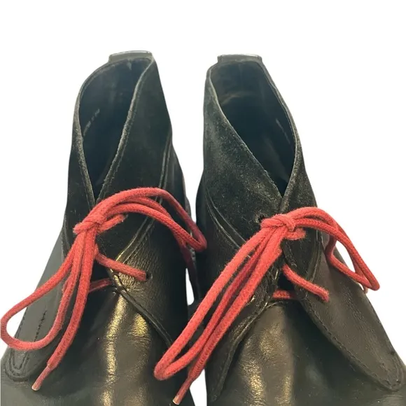 Cole Haan Colton Ankle Chukka Boot Black Ted Laces Size 9.5 C11766