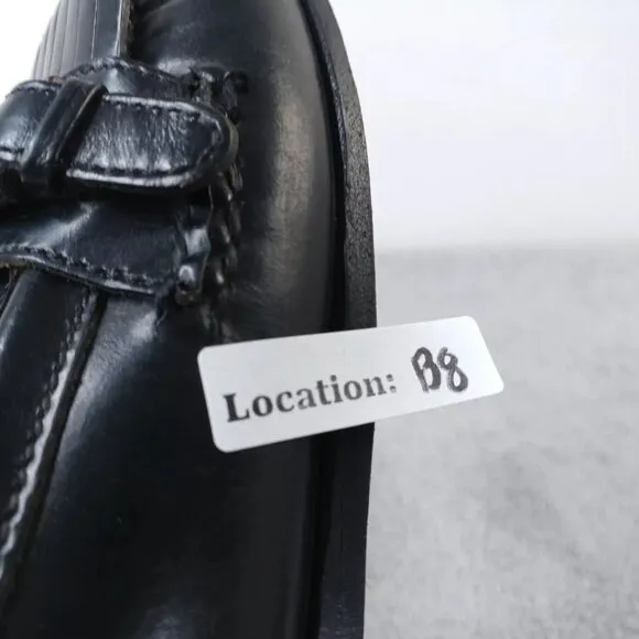 Cole Haan Dress Shoes Mens 10 Loafers Leather Buckle Kiltie Monk Strap Black