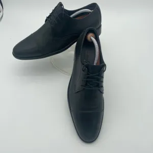 Cole Haan Grand 0s Zero Black Oxford Cap toe Leather Dress Shoe M 10.5W