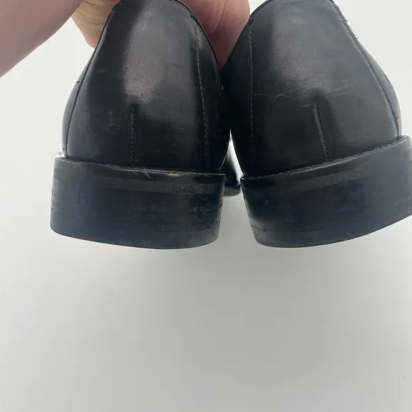 Cole Haan Grand 0s Zero Black Oxford Cap toe Leather Dress Shoe M 10.5W
