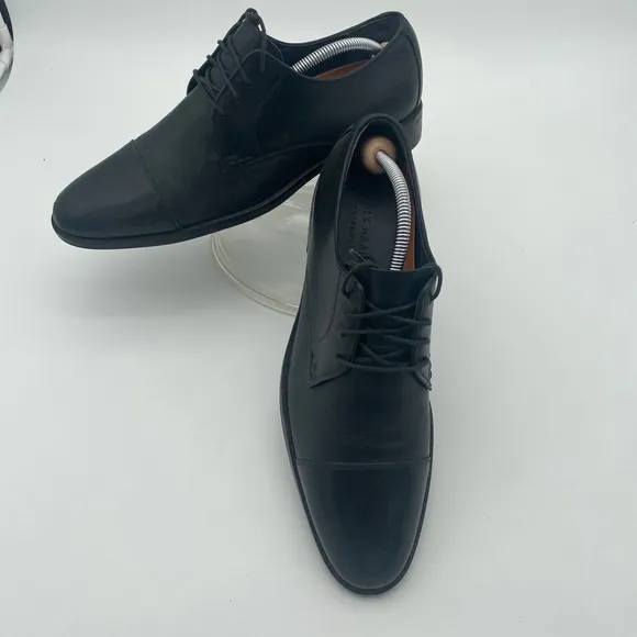 Cole Haan Grand 0s Zero Black Oxford Cap toe Leather Dress Shoe M 10.5W