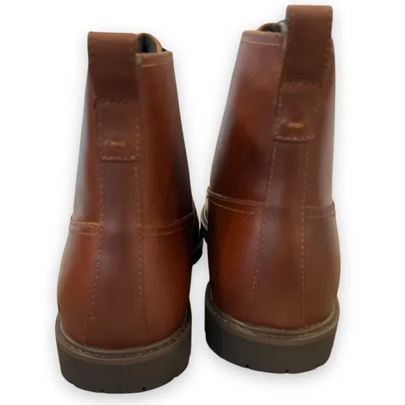 Cole Haan Grand  Lug Boots Mens 10 M Brown Bayou Water Repellant READ