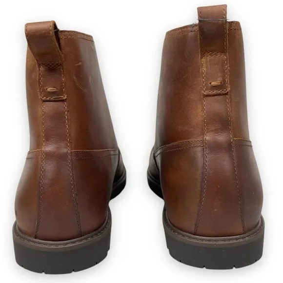 Cole Haan Grand  Lug Boots Mens 13 M Brown Bayou Water Repellant READ