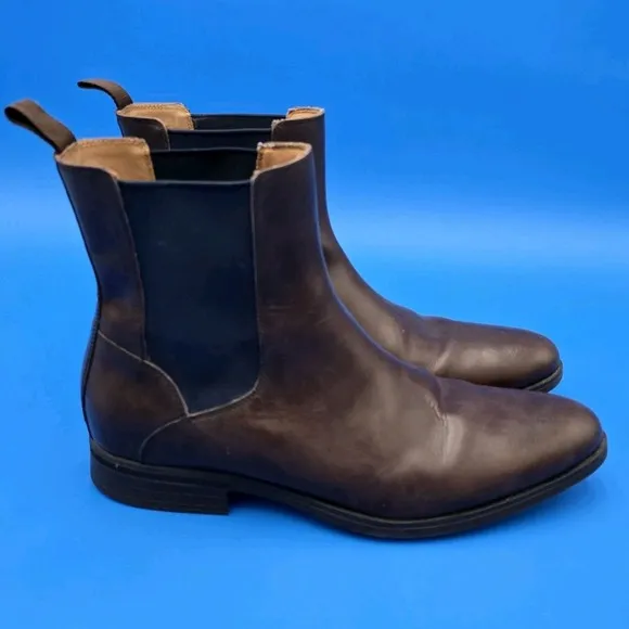 Cole Haan Grand Os Brown Leather Ankle Boots C20269  Men's Size 11M EUC