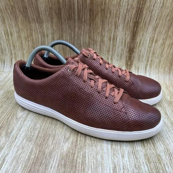 Cole Haan Grand OS Men's Size 9 M Brown Casual Sneakers Dress Shoes C27899