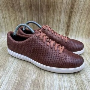 Cole Haan Grand OS Men's Size 9 M Brown Casual Sneakers Dress Shoes C27899