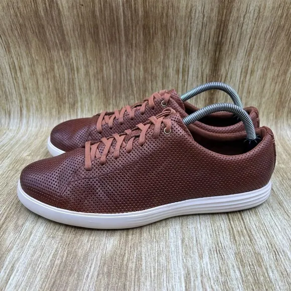 Cole Haan Grand OS Men's Size 9 M Brown Casual Sneakers Dress Shoes C27899