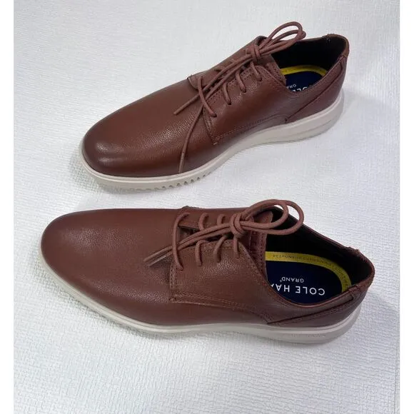 Cole Haan Grand   Oxford Shoe Mens 10.5M British Tan Brown C36935 Career Comfort