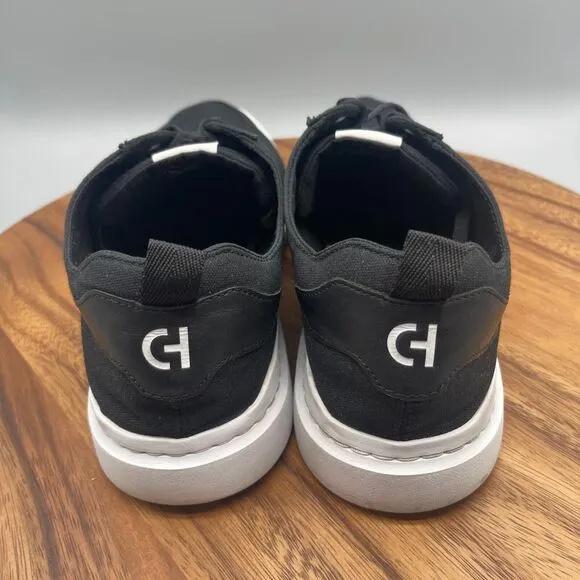 COLE HAAN Grandpro 360 Rally Court Casual Shoes Mens 13 M C34741 Black Canvas