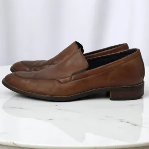 Cole Haan Leather Loafers Grand.OS Dress Shoes Slip On Brown Men 11M Casual