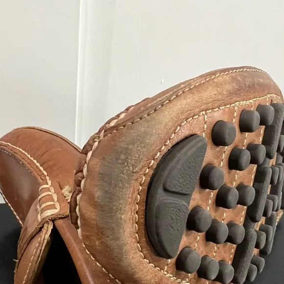 Cole Haan Men's Grant Canoe Tan Leather Loafers Shoes 10.5 M