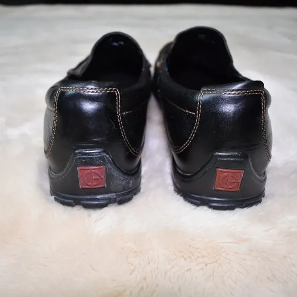 Cole Haan Mens Leather Penny Loafers Size 9 Brown Slip on Tucker Vibram Shoes