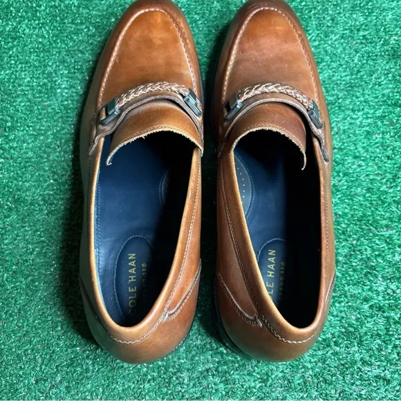 Cole Haan Men's Size 13 Warner Grand Bit Leather Loafers Shoes Reg $298 NEW