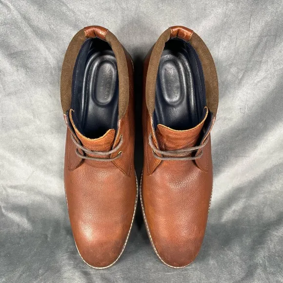 Cole Haan Men's‎ Watson Chukka ll Mahogany Brown C26151 Size 13 Boots Shoes