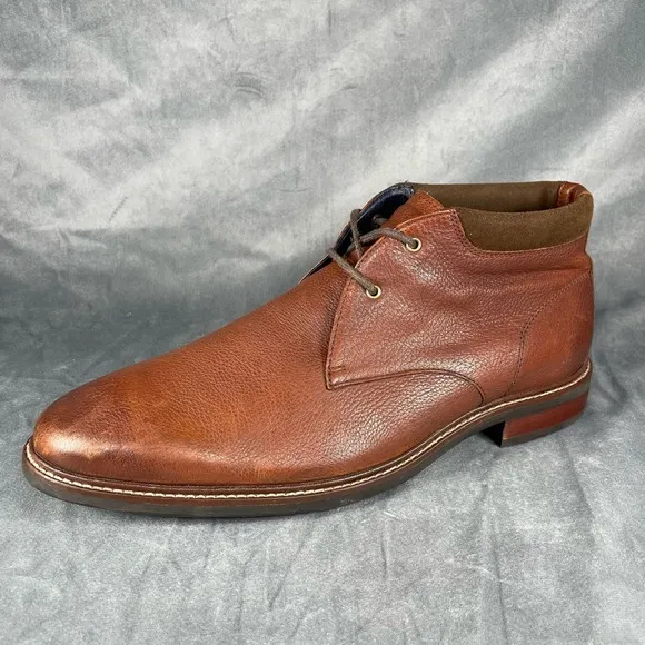 Cole Haan Men's‎ Watson Chukka ll Mahogany Brown C26151 Size 13 Boots Shoes