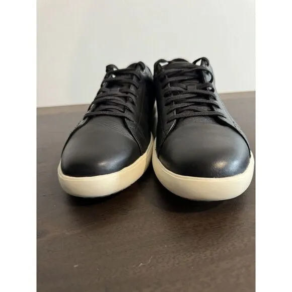 Cole Haan Men's Grand Crosscourt II Black Leather Sneakers 8.5 Wide Shoes