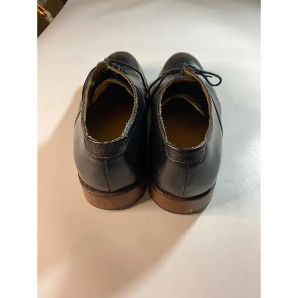 Cole Haan Oxford Black Leather Dress Shoes Men's 10