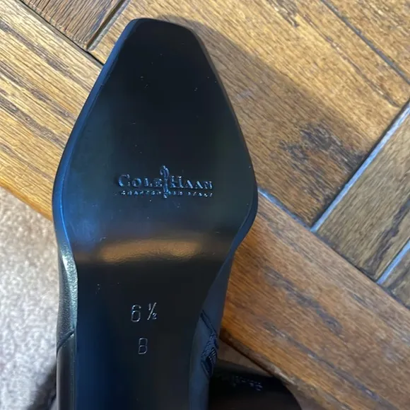 Cole Haan Shoes | Cole Haan Mink Trimmed Ankle Boots 6.5 *New*