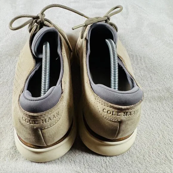 Cole Haan Shoes Men's 11.5 Cream 2.ZeroGrand Laser Wingtip Derby Comfort Lace Up