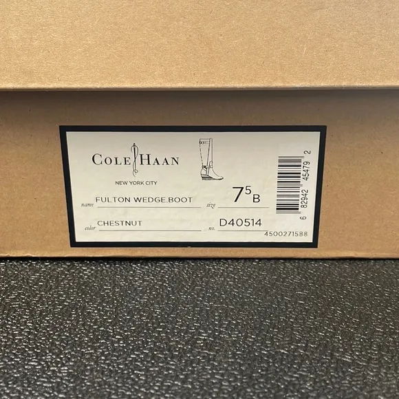 Cole Haan Wedged Heel High Boots