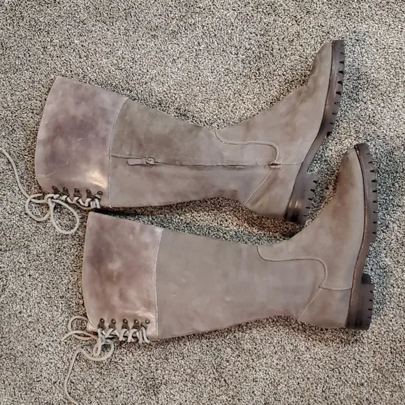 Cole Haan Womens Kenstington  Tall Leather Riding Boots shoes Waterproof sz 8B