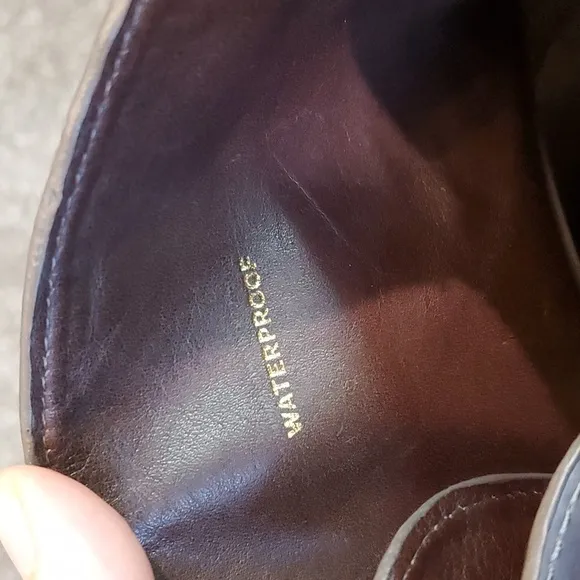 Cole Haan Womens Kenstington  Tall Leather Riding Boots shoes Waterproof sz 8B