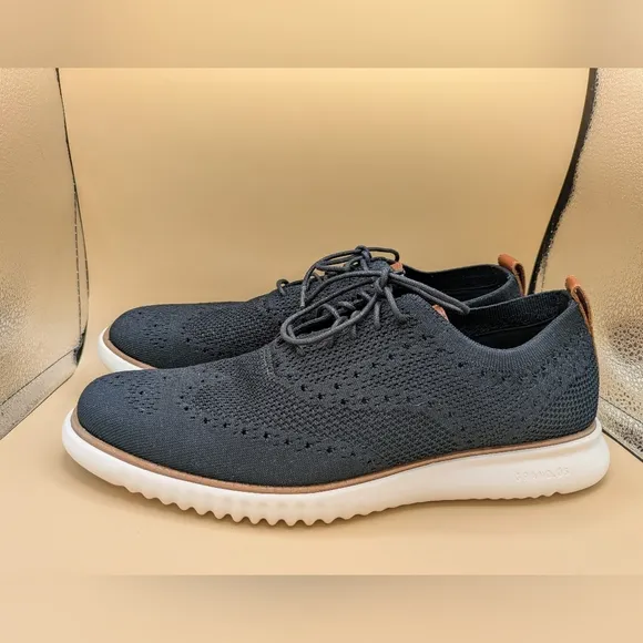 Cole Haan ZERØGRAND Oxford Black Stitchlite C27569 Street Sneakes Man’s Shoe 11