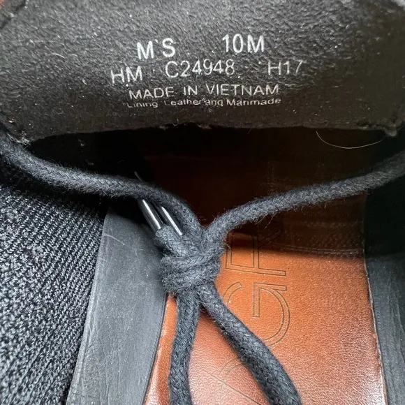 Cole Haan ZeroGrand Men's Size 10 D Black Dress Shoes Stitchlite Knit‎ C24948