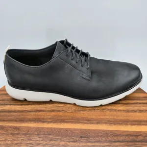 Cole Haan Zerogrand Omni Shoes Men's 10 M Black Leather Lace Up Casual Oxfords