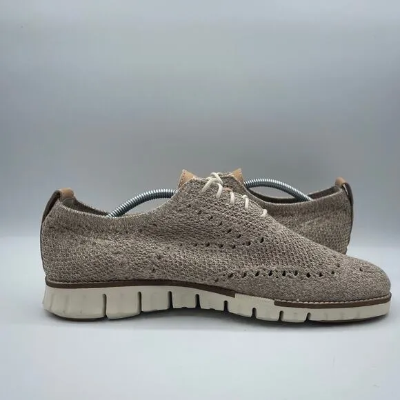 Cole Haan Zerogrand Wingtip Oxford Loafers Amphora Stitchlite Shoes Mens 10
