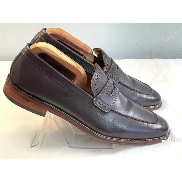 Cole Haan Grand OS Penny Loafers Brown Leather Men’s Shoes Size 10’M. Slip On