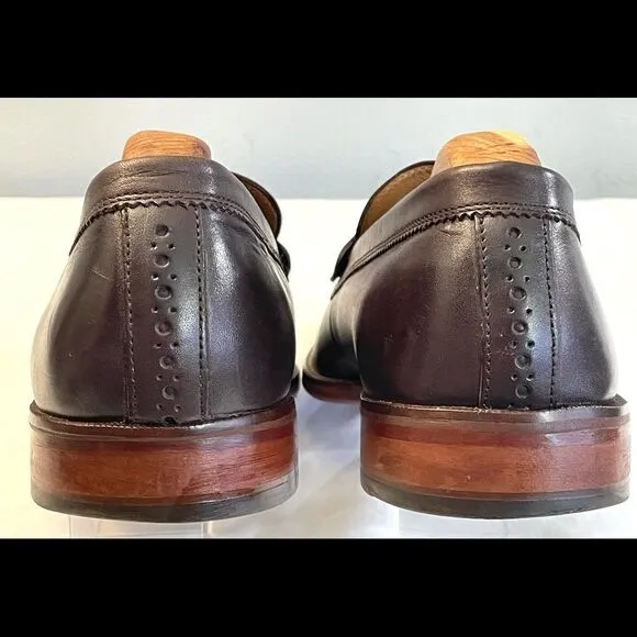Cole Haan Grand OS Penny Loafers Brown Leather Men’s Shoes Size 10’M. Slip On