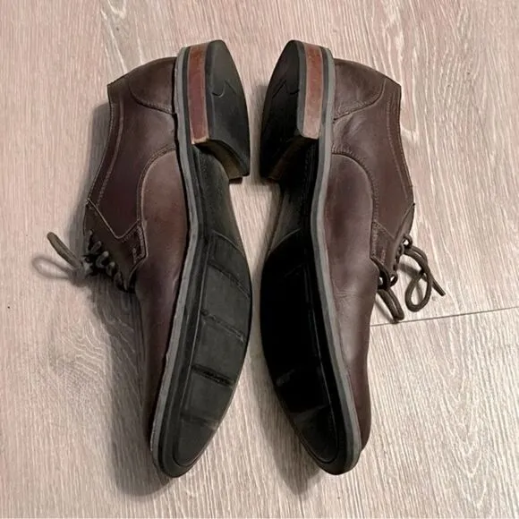 Cole Haan Gray Leather Lace Up Oxford Nike Dress Shoe Centre Street Casual 11