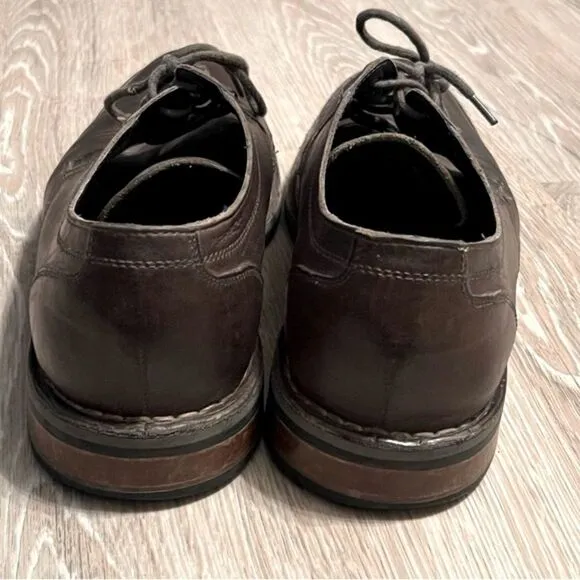 Cole Haan Gray Leather Lace Up Oxford Nike Dress Shoe Centre Street Casual 11