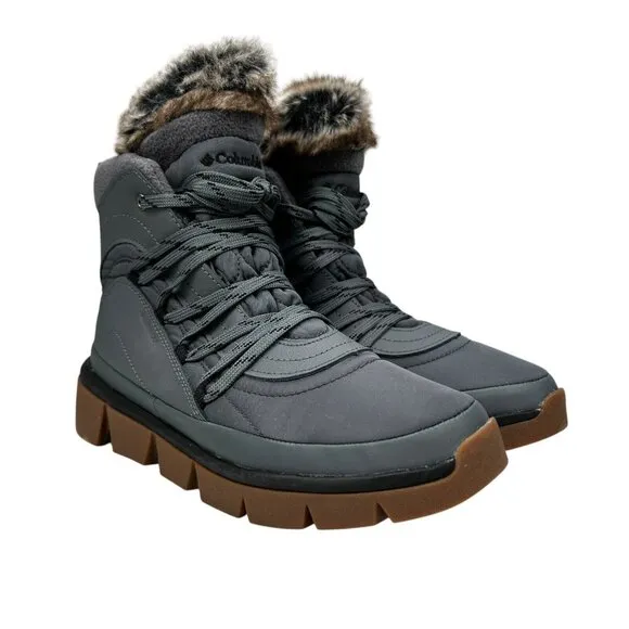 Columbia Keetley Shorty Graphite Dark Stone Boots Women's Size 7