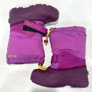 Columbia Powderbug Plus II 400g waterproof girl's purple  size 3, snow boots