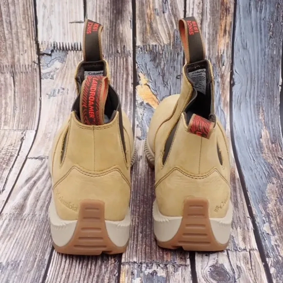 Columbia Slip-On Boots Landroamer Scout NB Mens Size 10 Leather Hiking Walking