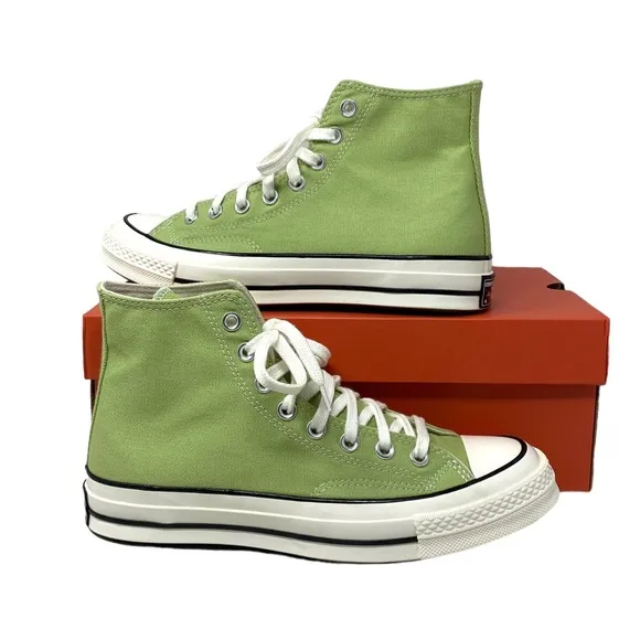 Converse Chuck 70 High Shoes Casual Men's Sneakers Canvas Vitality Green A04585C