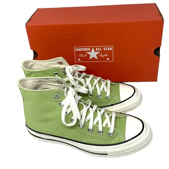 Converse Chuck 70 High Shoes Casual Men's Sneakers Canvas Vitality Green A04585C
