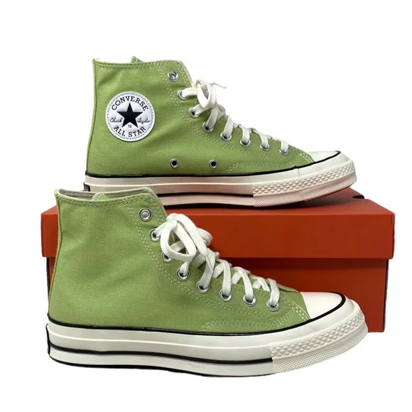 Converse Chuck 70 High Shoes Casual Men's Sneakers Canvas Vitality Green A04585C