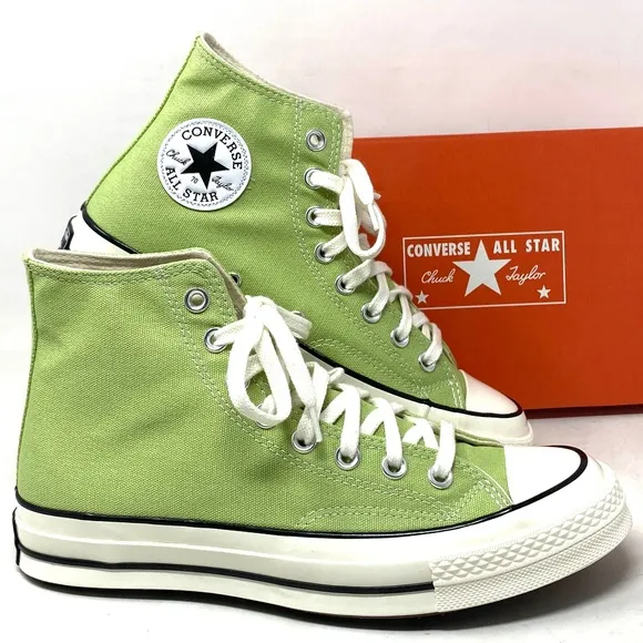 Converse Chuck 70 High Shoes Casual Men's Sneakers Canvas Vitality Green A04585C