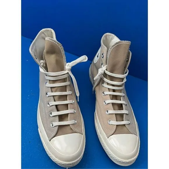 Converse Chuck 70 High Shoes Casual Sneakers Beach Stone Canvas For Men A05658C