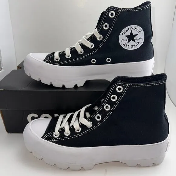 Converse Chuck Taylor All Star Lugged Heel Platform Waterproof, Women's Size 8