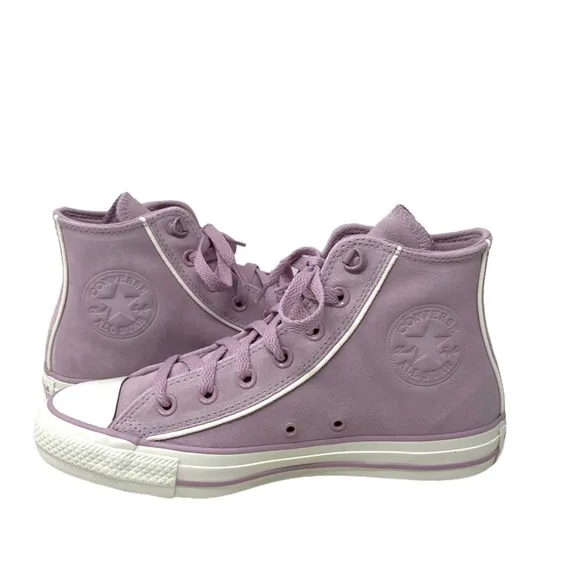 Converse Chuck Taylor High Shoes Suede Pink For Women Casual Sneakers SB A05413C